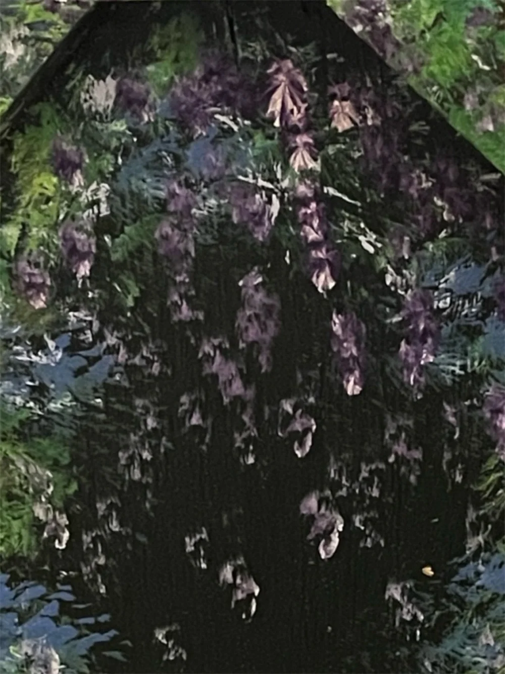 Unique Hand-Painted Floral Wooden Birdhouse - Multi-Color Green & Purple NWT